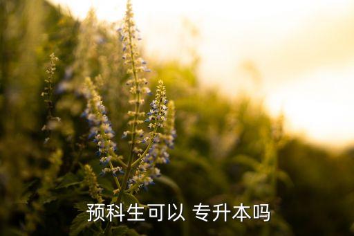 預(yù)科跟專升本區(qū)別,大專預(yù)科生可以專升本、預(yù)科學(xué)生獲大專文憑