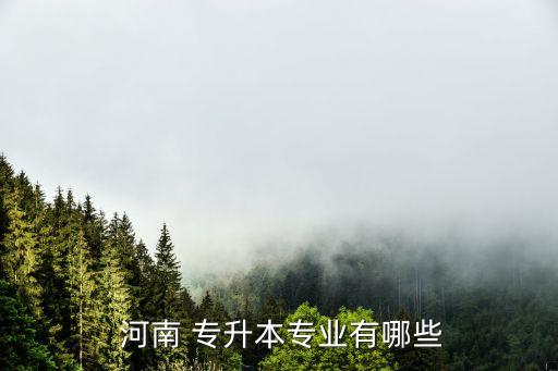 河南計(jì)算機(jī)專升本,河南成人高考網(wǎng):河南專升本有哪些專業(yè)?