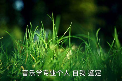 音樂學專升本自我鑒定,音樂學理論課程豐富我專業(yè)素養(yǎng)