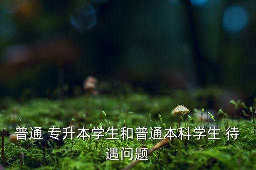 專升本去其他學校待遇,統(tǒng)招專升本考試招生計劃與各省不同