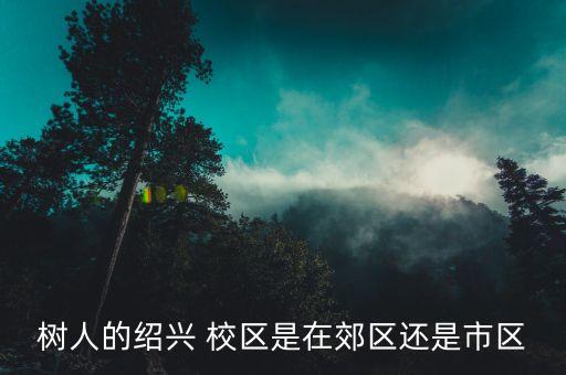 樹人的紹興 校區(qū)是在郊區(qū)還是市區(qū)