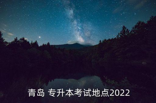  青島 專升本考試地點2022