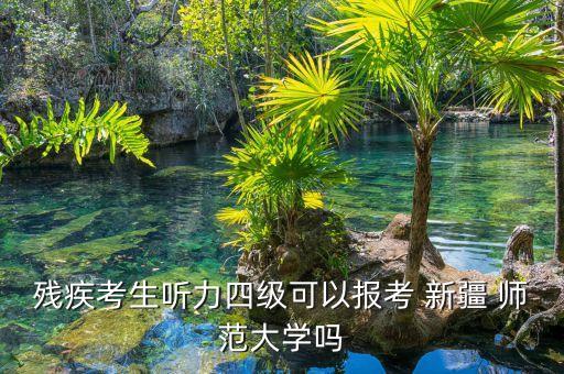 殘疾考生聽(tīng)力四級(jí)可以報(bào)考 新疆 師范大學(xué)嗎