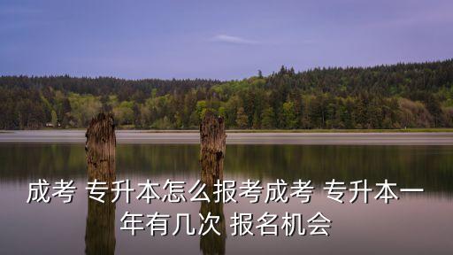 成考 專升本怎么報(bào)考成考 專升本一年有幾次 報(bào)名機(jī)會(huì)